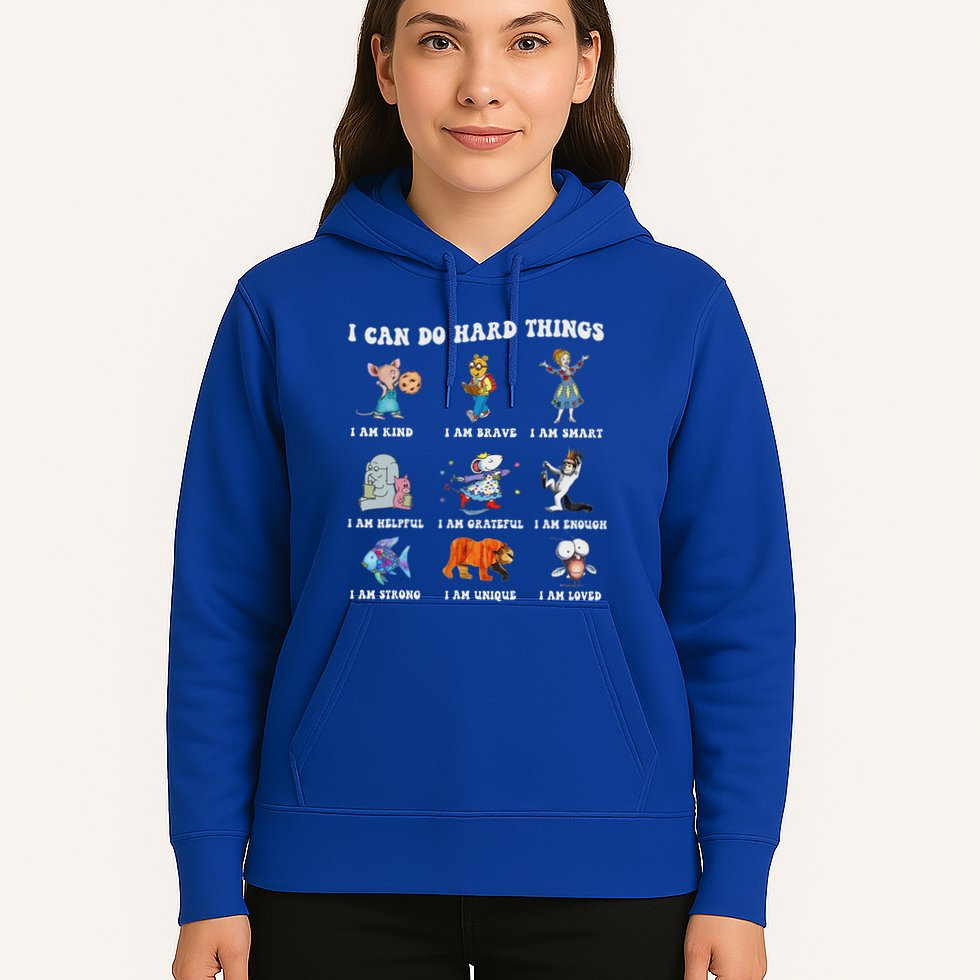 I Can Do Hard Things Teacher Hoodie
