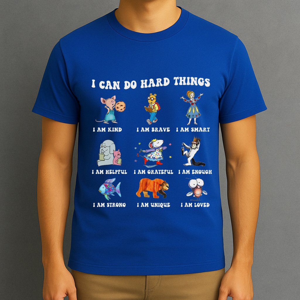I Can Do Hard Things Teacher T-Shirt