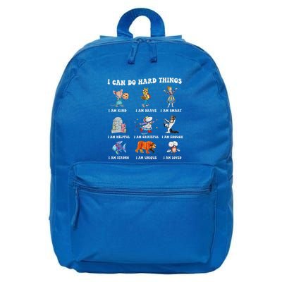I Can Do Hard Things Teacher 16 in Basic Backpack