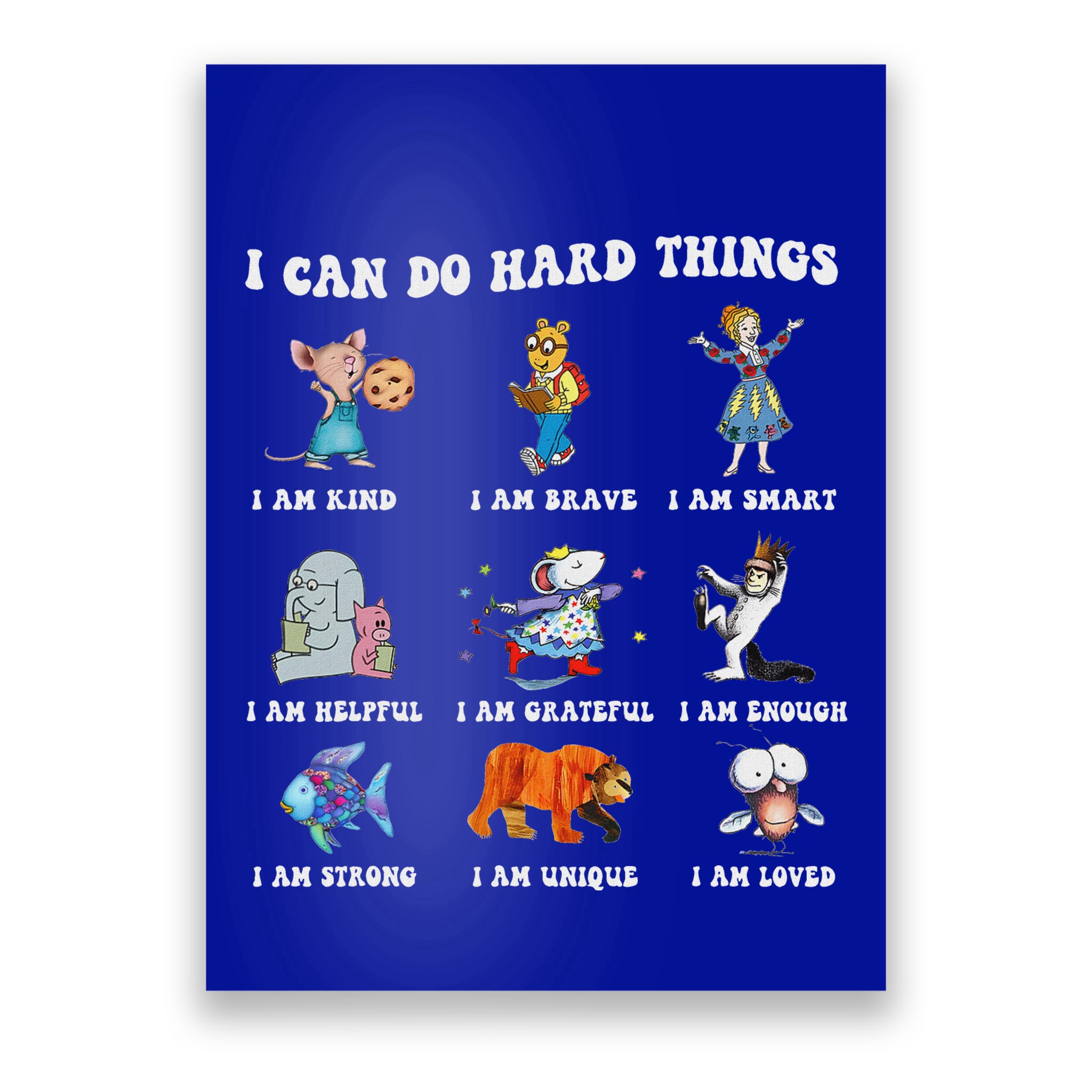 I Can Do Hard Things Teacher Poster