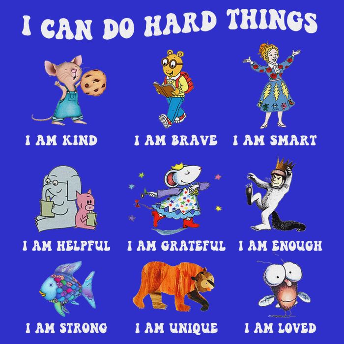 I Can Do Hard Things Teacher Poster
