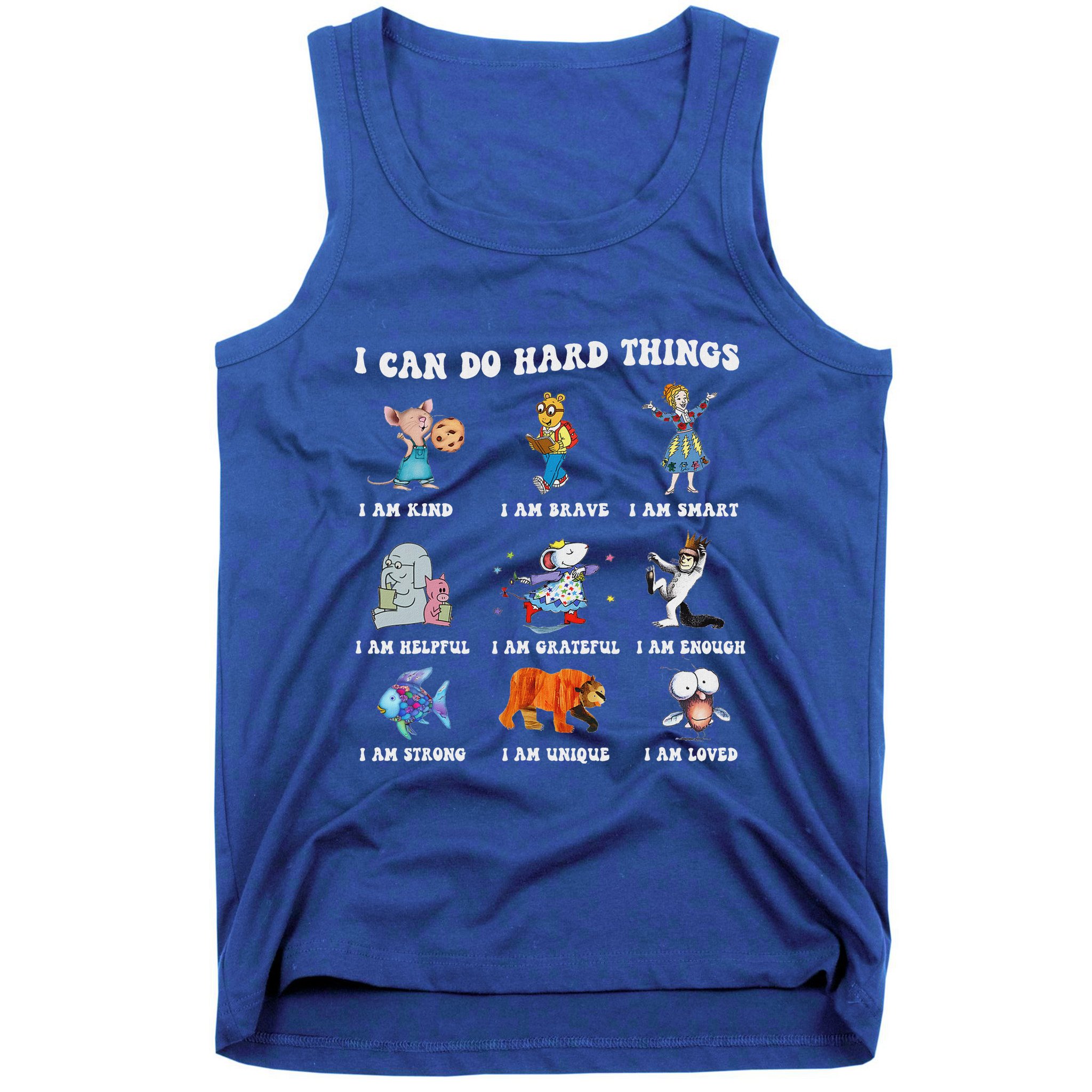 I Can Do Hard Things Teacher Tank Top