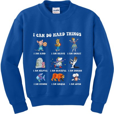 I Can Do Hard Things Teacher Kids Sweatshirt