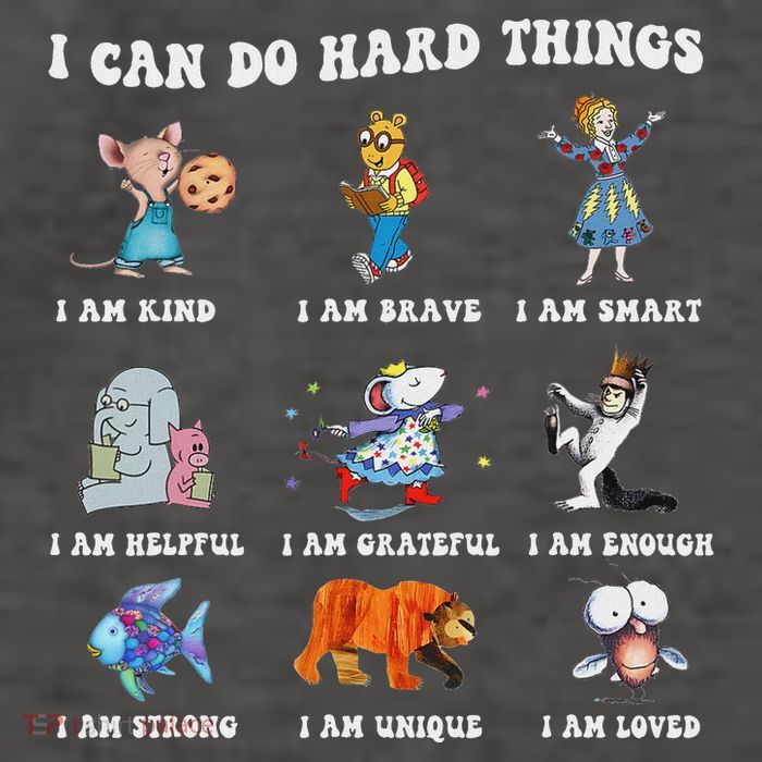 I Can Do Hard Things Teacher Vector Backpack