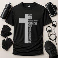 I Can Do All Things Through Christ Who Strengthens Me Cross Performance Shirt