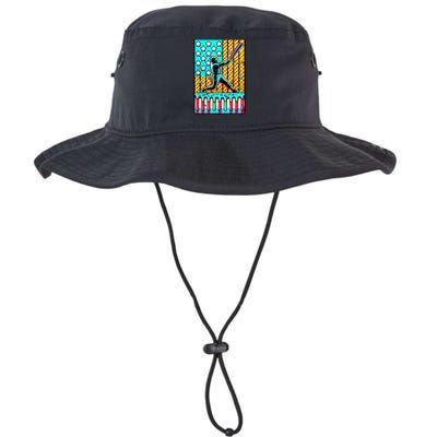 Ice Cream Drip Baseball Stuff Drip For American Flag Bucket Hat