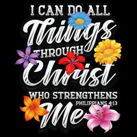 I Can Do All Things Through Christ Who Strengthens Me Backpack