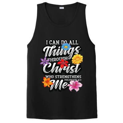 I Can Do All Things Through Christ Who Strengthens Me PosiCharge Competitor Tank