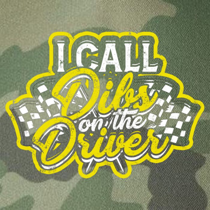 I Call Dibs On The Driver Ual And Classic Car Driver Gift Legacy Tie Dye Trucker Hat