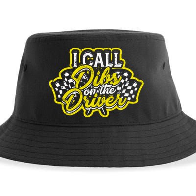 I Call Dibs On The Driver Ual And Classic Car Driver Gift Sustainable Bucket Hat