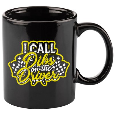 I Call Dibs On The Driver Ual And Classic Car Driver Gift 11oz C Handle Ceramic Mug