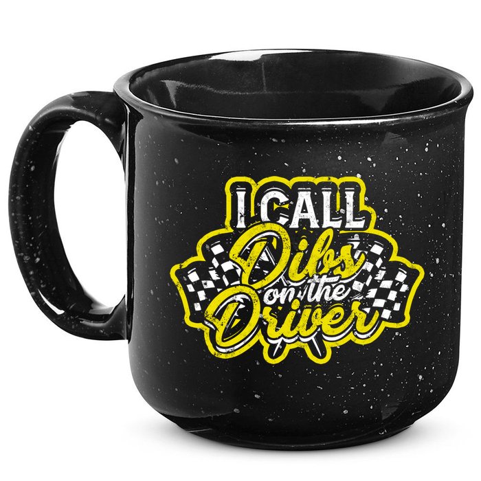 I Call Dibs On The Driver Ual And Classic Car Driver Gift 15oz Campfire Ceramic Mug