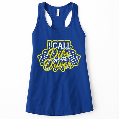 I Call Dibs On The Driver Ual And Classic Car Driver Gift Womens Tank Top