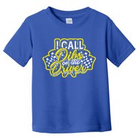 I Call Dibs On The Driver Ual And Classic Car Driver Gift Toddler T-Shirt