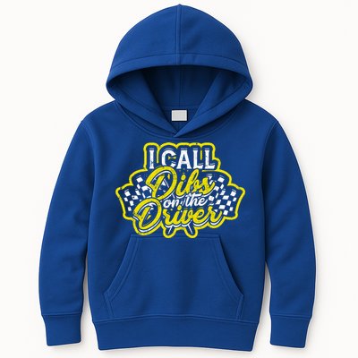 I Call Dibs On The Driver Ual And Classic Car Driver Gift Kids Hoodie