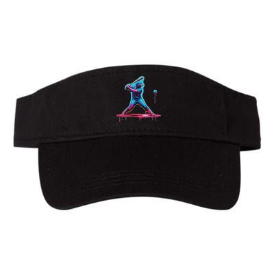 Ice Cream Drip Baseball Bat Baseball Player Visor