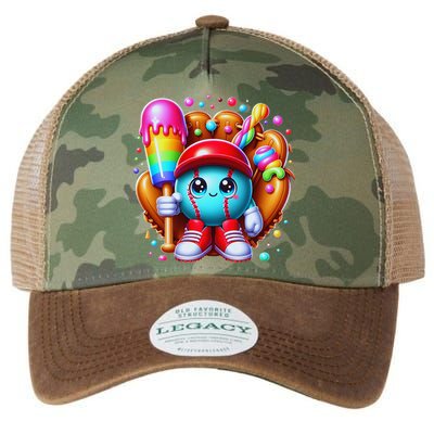 Ice Cream Drip Baseball Stuff Baseball Drip For Legacy Tie Dye Trucker Hat
