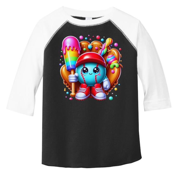 Ice Cream Drip Baseball Stuff Baseball Drip For Toddler Fine Jersey T-Shirt