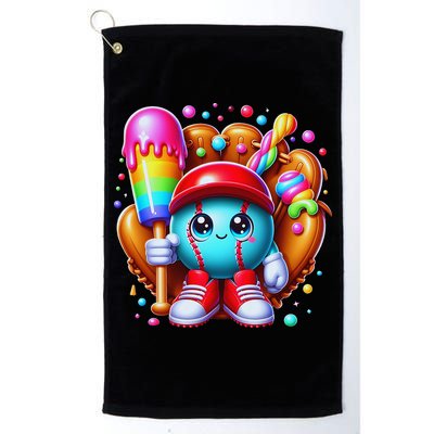 Ice Cream Drip Baseball Stuff Baseball Drip For Golf Towel