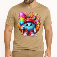 Ice Cream Drip Baseball Stuff Baseball Drip For Cooling Performance Crew T-Shirt