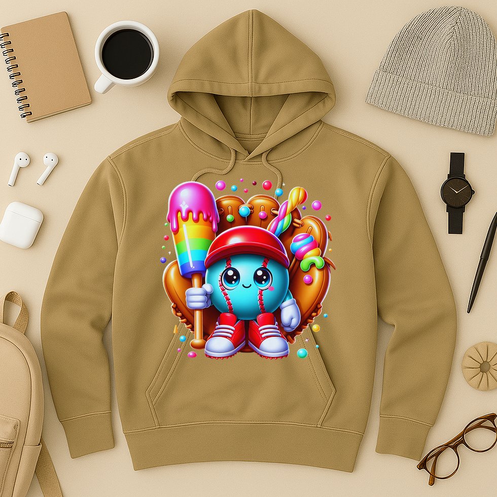 Ice Cream Drip Baseball Stuff Baseball Drip For Hoodie