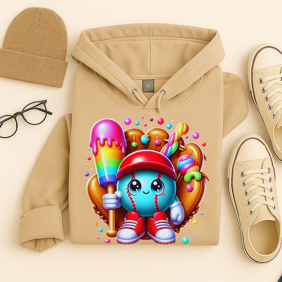 Ice Cream Drip Baseball Stuff Baseball Drip For Hoodie