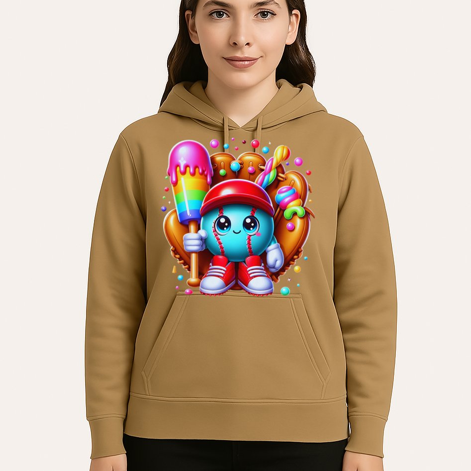 Ice Cream Drip Baseball Stuff Baseball Drip For Hoodie