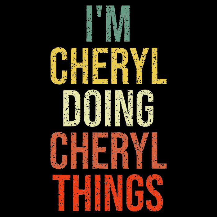 IM Cheryl Doing Cheryl Things Personalized First Name Pom Pom 12in Knit Beanie