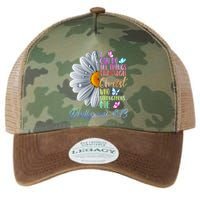 I Can Do All Things Through Christ Religious Butterfly Art Legacy Tie Dye Trucker Hat