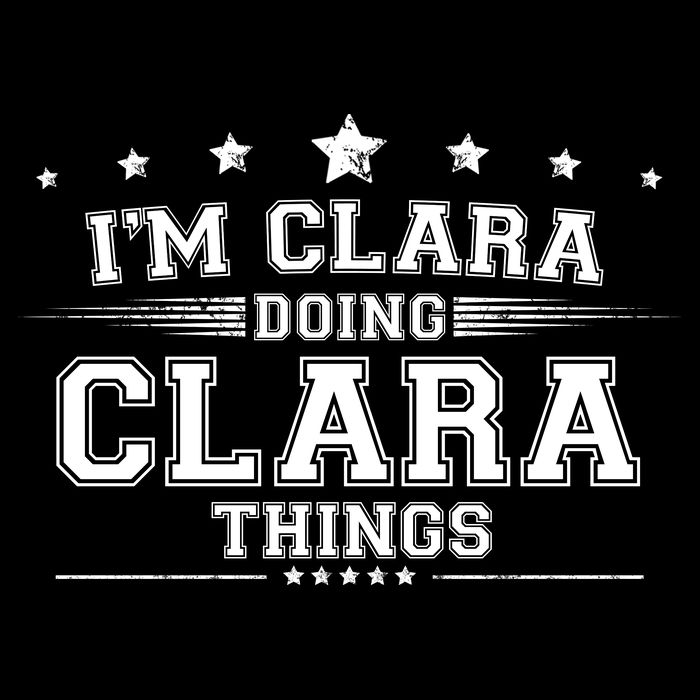 Im Clara Doing Clara Things Kids T-Shirt