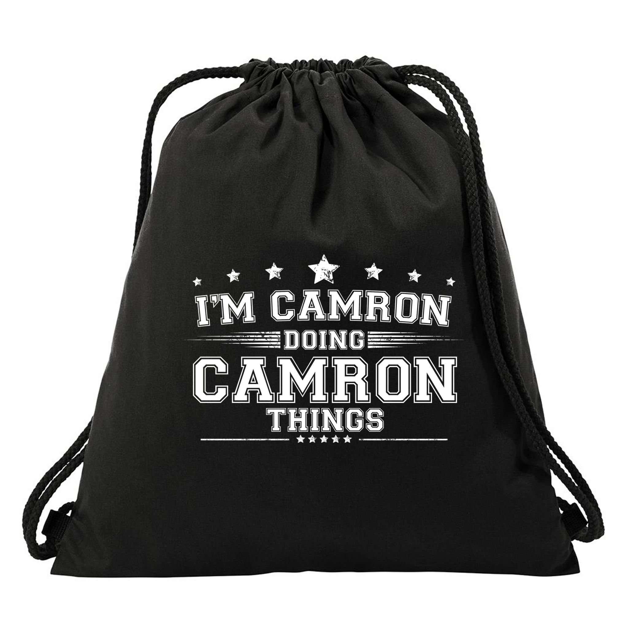 Im Camron Doing Camron Things Drawstring Bag