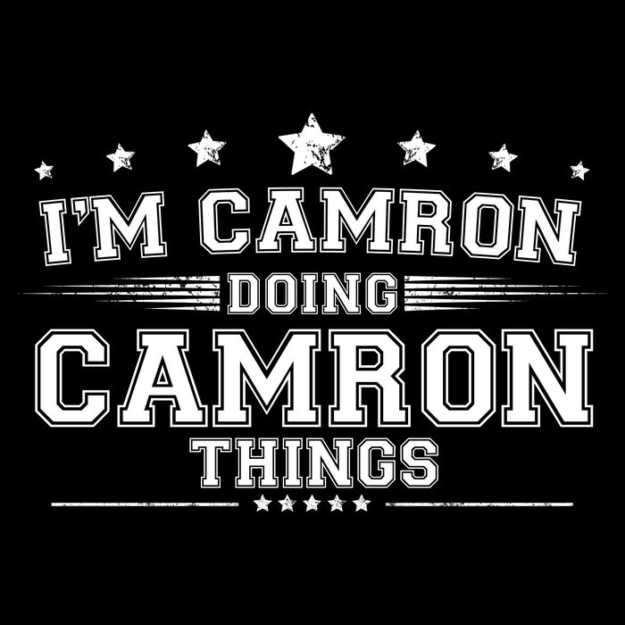 Im Camron Doing Camron Things Drawstring Bag