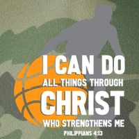 I Can Do All Things Through Christ Christian Basketball Legacy Tie Dye Trucker Hat