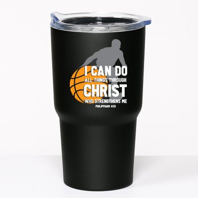 I Can Do All Things Through Christ Christian Basketball Tumbler