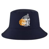 I Can Do All Things Through Christ Christian Basketball Cool Comfort Performance Bucket Hat