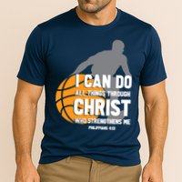 I Can Do All Things Through Christ Christian Basketball Performance Shirt