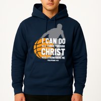 I Can Do All Things Through Christ Christian Basketball Hoodie