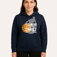I Can Do All Things Through Christ Christian Basketball Hoodie