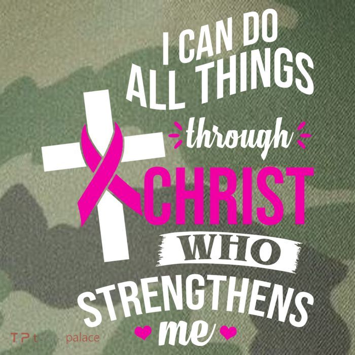 I Can Do All Things Through Christ Who Strengthens Me Breast Cancer Legacy Tie Dye Trucker Hat