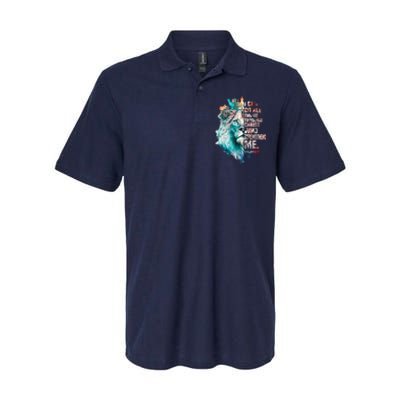 I Can Do All Things Through Christ Lion Faith Christian Softstyle Adult Sport Polo