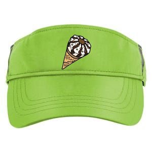 Ice Cream Day Design Ice Cream Party Cool Gift Adult Drive Performance Visor