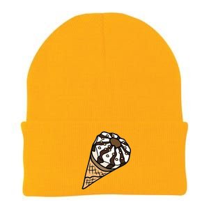 Ice Cream Day Design Ice Cream Party Cool Gift Knit Cap Winter Beanie