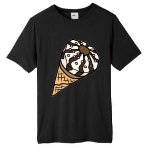 Ice Cream Day Design Ice Cream Party Cool Gift Tall Fusion ChromaSoft Performance T-Shirt