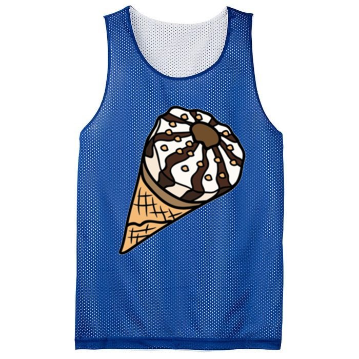 Ice Cream Day Design Ice Cream Party Cool Gift Mesh Reversible Basketball Jersey Tank