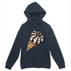 Ice Cream Day Design Ice Cream Party Cool Gift Urban Pullover Hoodie