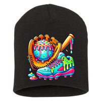 Ice Cream Drip Baseball Stuff Baseball Drip For Boy Graphic  Short Acrylic Beanie