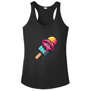 Ice Cream Day Design Ice Cream Party 2024 Gift Ladies PosiCharge Competitor Racerback Tank