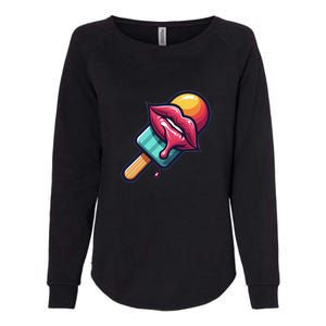 Ice Cream Day Design Ice Cream Party 2024 Gift Womens California Wash Sweatshirt