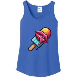 Ice Cream Day Design Ice Cream Party 2024 Gift Ladies Essential Tank