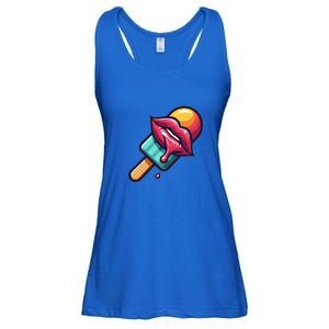 Ice Cream Day Design Ice Cream Party 2024 Gift Ladies Essential Flowy Tank